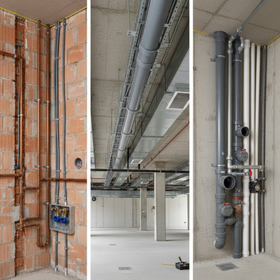 Rohinstallation HKLS