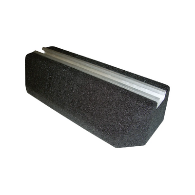 Flachdachkonsole gummiert 600 mm Höhe 95 mm – 1 Stück