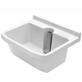 ROMAY – Waschtrog Trend 54,6 × 46 cm | weiß-marmoriert