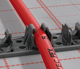 FLOORTEC Verlegeschiene Objektline für Heizrohr 16 x 2 mm (VPE 100m)
