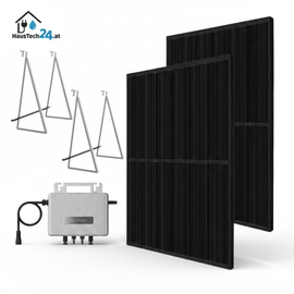 EcoFlow Balkonkraftwerk 800W Premium "Komplettset" | 2 Solarmodule | Plug & Play | inkl. Balkonhalterung