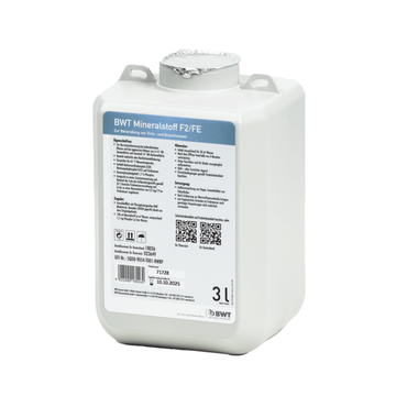 BWT – Mineralstoff F/E für teilenthärtetes, aggressives Wasser – 3 l Box
