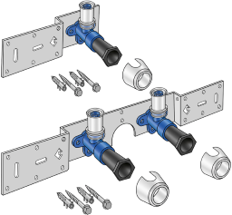 KWW485 WINDOX-W Anschl.-Set 16x1/2" 8-10 Armaturen - Anschluss - Set