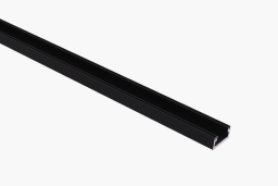 ALUMINIUM LED Profil MILANO 2m schwarz schwarz eloxiert