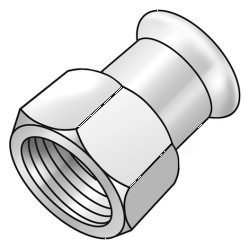 CP457 C-Stahl Pr.Übergang m.IG 18x1/2"