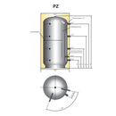 AUSTRIA EMAIL – Schicht-Pufferspeicher 1000 Liter ohne Isolierung-3